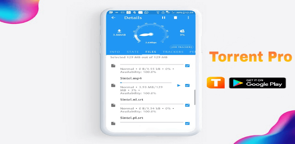 Torrent Pro v9 (1.3.3) Mod APK: النسخة المميزة مفتوحة للتنزيل!