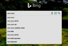 تسريب بيانات بحث وموقع المستخدمين من خادم Bing
