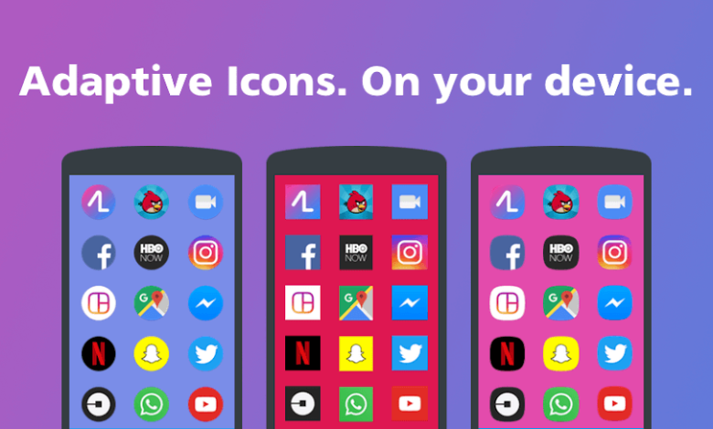 AdaptivePack خصّص أيقونات هاتفك بلمسة احترافية ومظهر عصري