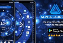Alpha Hybrid Launcher لانشر ذكي يجمع القوة والأناقة مع ميزات Prime مفتوحة بالكام
