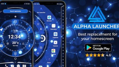 Alpha Hybrid Launcher لانشر ذكي يجمع القوة والأناقة مع ميزات Prime مفتوحة بالكام