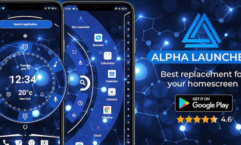 Alpha Hybrid Launcher لانشر ذكي يجمع القوة والأناقة مع ميزات Prime مفتوحة بالكام