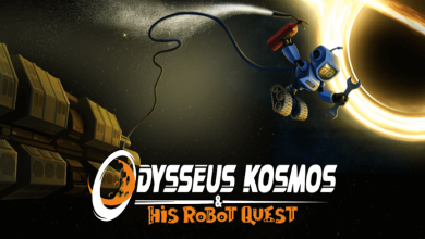 Odysseus Kosmos مغامرة فضائية فكاهية بألغاز ذكية وموارد غير محدودة