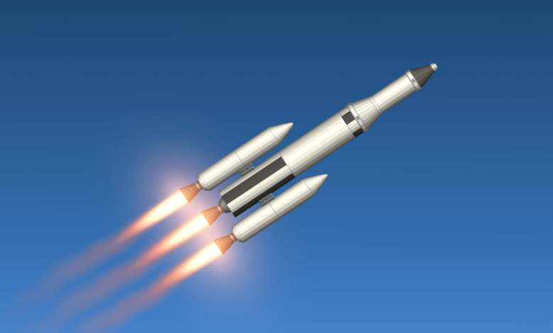 لعبه رحلة فضائية كاملة في Spaceflight Simulator