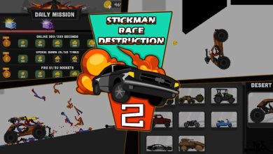 🔥 سباق ستيكمان مدمر بسرعة جنونية وبدون إعلانات 🚀