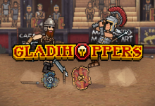 لعبة Gladihoppers - قتال المصارع - MODYOLO.COM